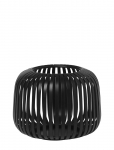 Blomus - Lantern Xs - 10 Cm, &Oslash; 13,5 Cm - Lito - Black - Indoor Lanterns - L 14CM