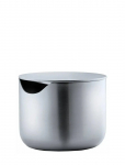 Blomus - Sugar Bowl - 0,1 L - Basic - Stainless Steel - Serveerimiskausid - L 6.5CM