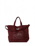 Studio About - Tote Bag, Bordeaux/Mint - Kandekotid - L:32CM