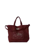 Studio About - Tote Bag, Bordeaux/Mint - Kandekotid - L:32CM