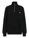 PS Paul Smith - Mens Ls Reg Fit Half Zip Top Zebra - Poolpika lukuga džemprid - S