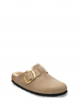 Birkenstock - Boston Bb Shearling Leoi Tabacco Br Laf - Madalad muulad - 40