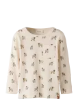 Lil'Atelier - Nmmgavo Eko Ls Slim Top Lil - Pikkade varrukatega T-s&auml;rgid - 92