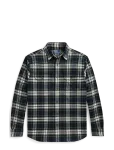 Polo Ralph Lauren - Classic Fit Plaid Flannel Workshirt - Flanellist s&auml;rgid - S