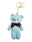 Pipol's Bazaar - Furry Teddy Charm Light Blue - Telefonihoidjad ja ripatsid - ONE SIZE