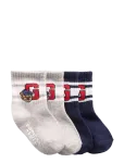 GAP - Baby & Toddler Brannan Bear Varsity Crew Socks (2-Pack) - Beebisokid - 92/98