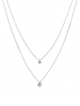 Pilgrim - Lucia Recycled 2-In-1 Crystal Necklace - &Otilde;rnad kaelakeed - ONE SIZE