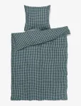 Juna - B&aelig;k&B&oslash;lge Bed Linen 150X210 Cm Green/Light Blue Se - Voodipesukomplektid - 150X210;50X60CM