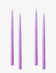 Kunstindustrien - Hand Dipped Candles, 4 Pack - Sammask&uuml;&uuml;nlad - ONE SIZE
