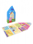 Gurli Gris - Peppa Pig Shaped Puzzle House - Pusled - ONE SIZE