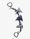 Smallstuff - Strollerchain, Fabric Elephants, Blue/ Dark Blue - Jalutusk&auml;ru m&auml;nguasjad - 25X 5X 2CM