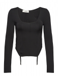Les Coyotes De Paris - Fitted Lingerie Top - Pikkade varrukatega - XS