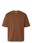 Selected - Slmlooseoscar Ss O-Neck Tee Noos - L&uuml;hikeste varrukatega - XXL