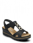 Rieker - Rieker Ladies' Sandals 67498-10 Blue - Kontsaga sandaalid - 36