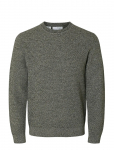Selected - Slmross Ls Knit Structure Crew Neck Noos - &Uuml;mara kaelusega - XL