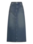 IVY Copenhagen - Ivy-Zoe Maxi Skirt Wash Dijon - Maksiseelikud - 38