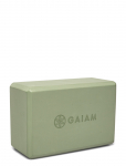 Gaiam - Vintage Green Block - Spordi joogaplokid ja kummid - ONE SIZE