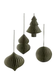 Broste Copenhagen - Christmas Mix Ornaments - J&otilde;ulukuulid ja kuuseehted - H:10CM