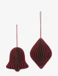 Broste Copenhagen - Christmas Mix Ornaments - J&otilde;ulukuulid ja kuuseehted - ONE SIZE