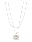 Pilgrim - Feel Necklace 2-In-1 Set Silver-Plated - &Otilde;rnad kaelakeed - ONE SIZE