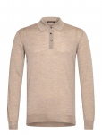Oscar Jacobson - Melvin Poloshirt - Pikkade varrukatega kootud polos&auml;rgid - XXL