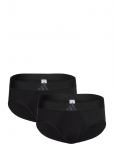 Adidas Underwear - Low Rise Brief (2Pk) - Active Flex Cotton 3 Stripes - Sport Briefs - M