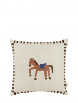 NOBODINOZ - Vibes Square Cushion Linen 40X40 - Padjad - ONE SIZE