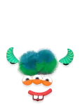 Crocs - Make Your Own Silly Monster5Pk - Jalatsitarvikud - ONE SIZE