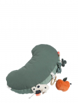 Done By Deer - Tummy Time Activity Pillow Tiny Farm Green - Baby Toys - 33X 16X 8CM