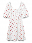 Vero Moda - Vmodette 2/4 Short Bow Dress Wvn - L&uuml;hikesed kleidid - XL