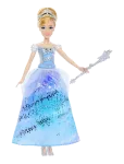 Disney Princess - Disney Princess Enchanted Ballgown Cinderella Fashion Doll With Lights & Sounds, Inspired By Movie - Nukud - ONE SIZE
