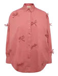 Soaked - Sljoa Bow Shirt - Pikkade varrukatega - M