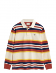 GANT - Striped Heavy Rugger - Pikkade varrukatega - XXXL