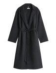 Tommy Hilfiger - Df Wool Reg Belted Maxi Coat - Villased mantlid - 42