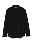 Tommy Jeans - Tjm Reg Baby Cord Shirt Ext - Velvets&auml;rgid - L