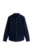 Tommy Hilfiger - Brushed Oxf Crest Pocket Shirt - Oxfordi s&auml;rgid - S