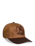 American Needle - Logo Silhouette Embroidered Ball Brown Adjustable - American Needle - Nokam&uuml;tsid - ONE SIZE