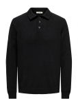 ONLY & SONS - Onshope Rlx  Ls Polo Knit Life - Pikkade varrukatega - XL