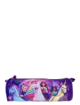 Unicorn Academy - Unicorn Academy, Round Pencil Case, 22 X 7 Cm - Pinalid - ONE SIZE