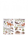 Filibabba - Wallstickers - Forest Friends - Loomad - ONE SIZE