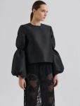 Malina - Cia Double Pouf Sleeve Blouse - Pikkade varrukatega - 44