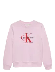 Calvin Klein - Ck Monogram Terry Cn Sweatshirt - Dressipluusid - 152