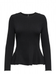 ONLY - Onlkenya L/S Peplum Top Jrs - Pikkade varrukatega - XS