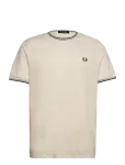 Fred Perry - Twin Tipped T-Shirt - L&uuml;hikeste varrukatega - M