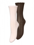 Becks&ouml;ndergaard - Leofa Cotta Sock 2 Pack - Tavalised sokid - 37-39