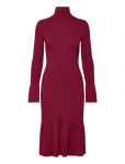 Malina - Amalia High Neck Knitted Midi Dress - P&otilde;lveni ja midi - XL