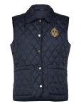 Lauren Ralph Lauren - Crest-Patch Diamond-Quilted Vest - Polsterdatud vestid - M