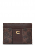 Coach - Coated Canvas Signature Essential Card Case - Kaarditaskud - ONE SIZE