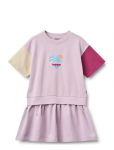 Wheat - Sweat Dress S/S Mey - L&uuml;hikeste varrukatega vabaajakleidid - 152