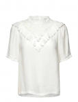 Rosemunde - Rwmarseille Ss Lace Blouse - L&uuml;hikeste varrukatega - 44